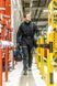 Куртка рабочая Hoegert REETZ HT5K823-S 58% хлопок, 40% полиэстер, 2% эластан черный, S (48) 14020103730 фото 9