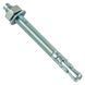 Анкер клиновый, гайка, цинк белый М12x110 уп 1 шт snapt