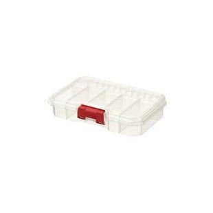 Органайзер для дрібних деталей, 9", 220x147x45, REGULAR Organizer Compact M Transparent, ORGQRCMTRAPG001, QBRICK 11061010602 фото