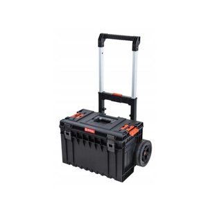 Ящик для інструментів на колесах, 25", 641x485x660, SYSTEM One Cart 2.0, SKRWQCOCCZAPG001, QBRICK 11060202701 фото