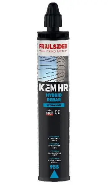 Анкер хімічний, KEM-HR 955 HYBRID REBAR, 300 шт Friulsider 04030100400 фото