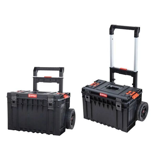 Ящик для инструментов на колесах, 25", 641x485x660, SYSTEM One Cart 2.0, SKRWQCOCCZAPG001, QBRICK 11060202701 фото