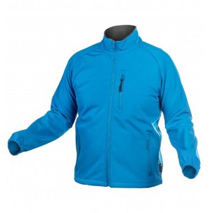 Куртка Hoegert BIESE HT5K256-S SoftShell 96% полиэстер/4% эластан синяя, S (48) 14010200130 фото