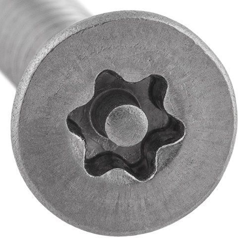 Саморіз антивандальний, потайна головка, нержавіюча сталь A2, 4,2x19, 2-Hole уп 100 шт 01013304635 фото
