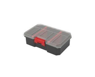 Органайзер для мелких деталей, 9", 220x147x65, REGULAR Organizer Compact M Plus Black, ORGQRCMPCZAPG001, QBRICK 11061011001 фото