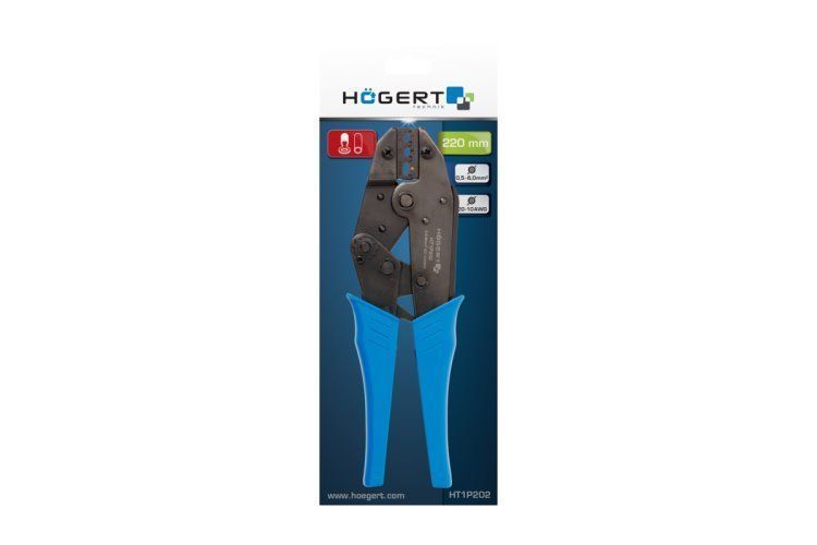 Пресс-клещи для наконечников HT1P202, Hoegert 16050103930 фото