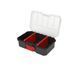 Органайзер для дрібних деталей, 9", 220x147x65, REGULAR Organizer Compact M Plus Black, ORGQRCMPCZAPG001, QBRICK 11061011001 фото 2