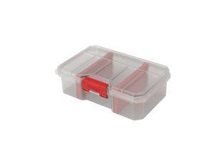 Органайзер для мелких деталей, 9", 220x147x65, REGULAR Organizer Compact M Plus Transparent, ORGQRCMPTRAPG001, QBRICK 11061011002 фото