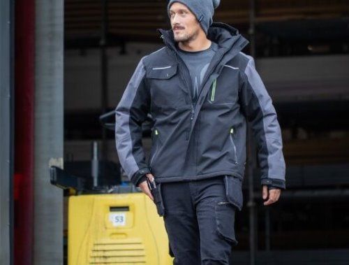 Куртка Hoegert AMOS HT5K923 утеплена з капюшоном 100% поліестер чорна, S (48) 14010102830 фото