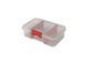 Органайзер для дрібних деталей, 9", 220x147x65, REGULAR Organizer Compact M Plus Transparent, ORGQRCMPTRAPG001, QBRICK 11061011002 фото 1