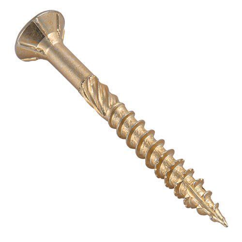Шуруп конструкционный, потайная головка, цинк желтый 6x200 уп 10 шт snapt 01020909731 фото