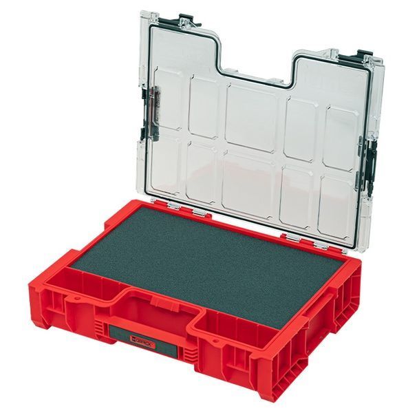 Органайзер для дрібних деталей, 18", 450x360x110, SYSTEM PRO Organizer 300 MFI Red, ORGQPRO300FCZEPG001, QBRICK 11061010402 фото