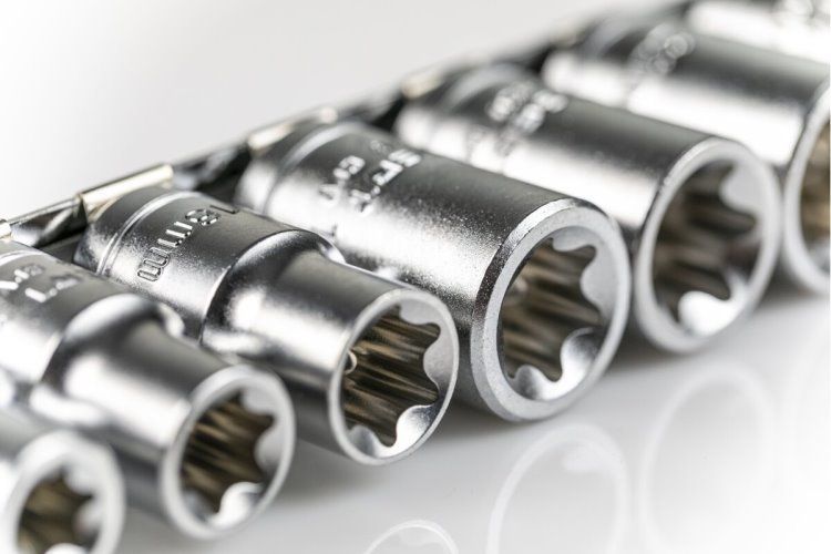 Набір головок Torx 1/2", CrV, HT1A880 уп 9 шт Hoegert 16011206330 фото