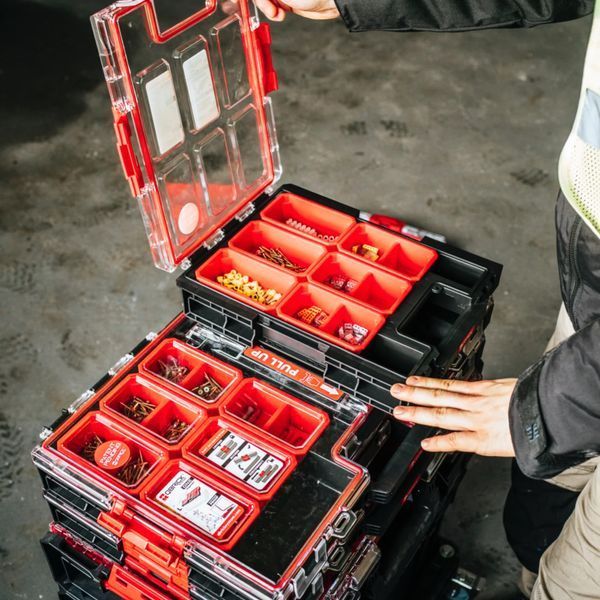 Органайзер для мелких деталей, 10", 264x364x106, SYSTEM One Organizer M Plus 2.0, ORGQMP2CZAPG001, QBRICK 11061011901 фото