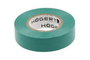 Стрічка ізоляційна ПВХ, зелена, HT1P284 уп 1 шт Hoegert