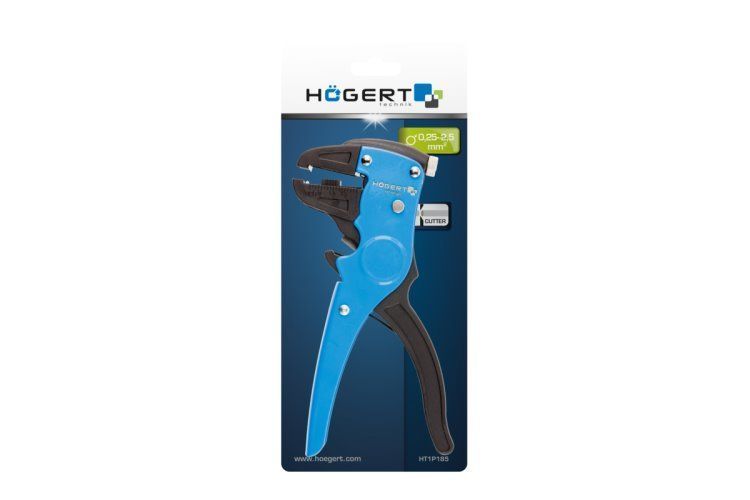 Клещи автоматические для снятия изоляции HT1P185, Hoegert 16050101230 фото