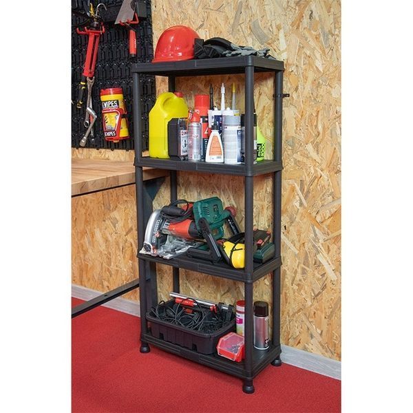 Стелаж для майстерні, 600x300x1600, REGULAR Shelving System, REGQRS60304CZAPG001, QBRICK