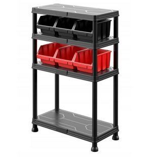 Стелаж для майстерні, 600x300x926, REGULAR Shelving System SET1, Z262596PG001, QBRICK