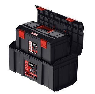 Набір ящиків для інструментів, 19"+16", 485x284x265, REGULAR R-Box, Z253990PG001, QBRICK 11060600401 фото