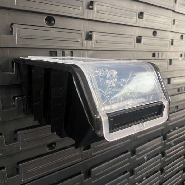 Ємність для зберігання з кришкою, чорний, 155x100x70, TRUCK PLUS, KTR16F-S411, Kistenberg 11061601401 фото