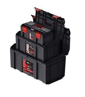 Набір ящиків для інструментів, 19"+16"+13", 485x284x265, REGULAR R-Box, Z253938PG001, QBRICK 11060600501 фото
