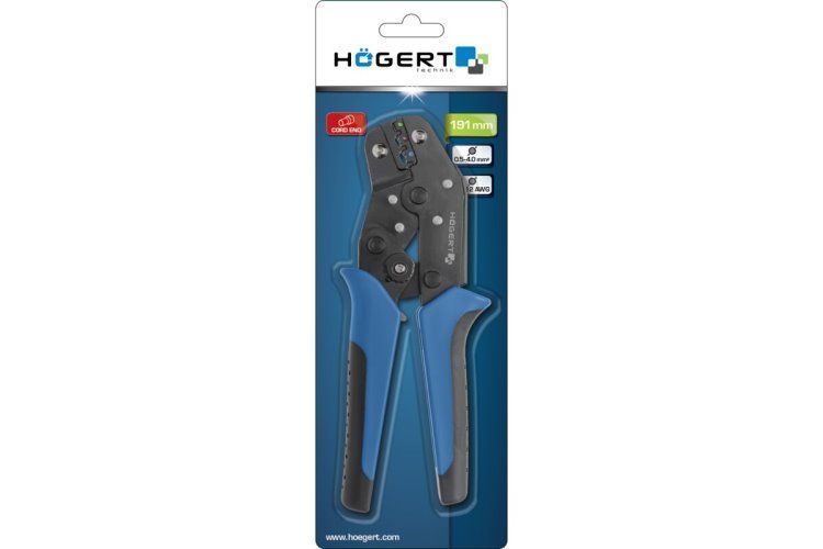 Пресс-клещи для наконечников HT1P161, Hoegert 16050102430 фото